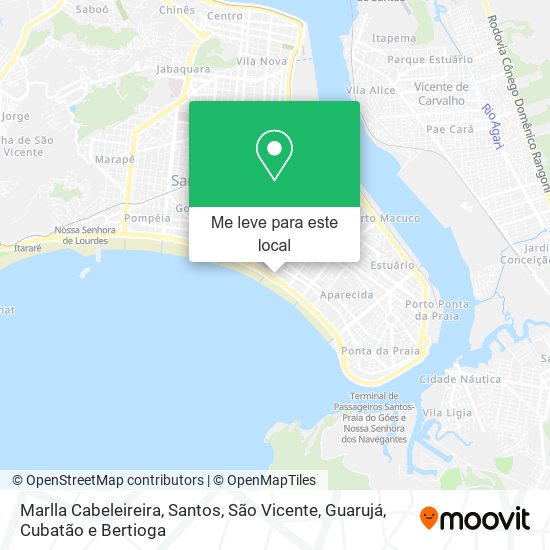 Marlla Cabeleireira mapa