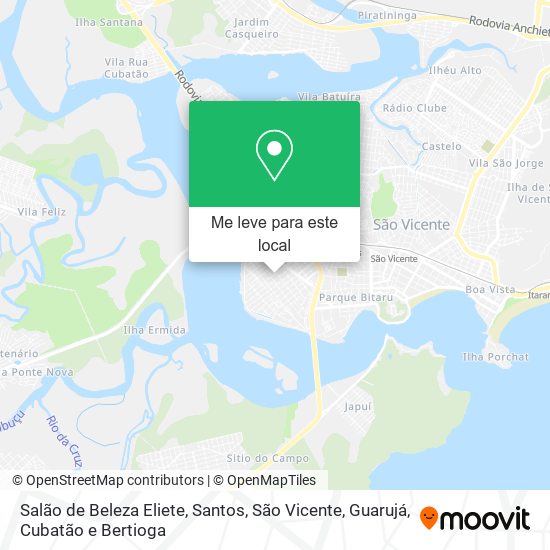 Salão de Beleza Eliete mapa
