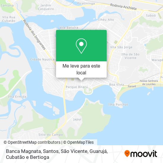 Banca Magnata mapa