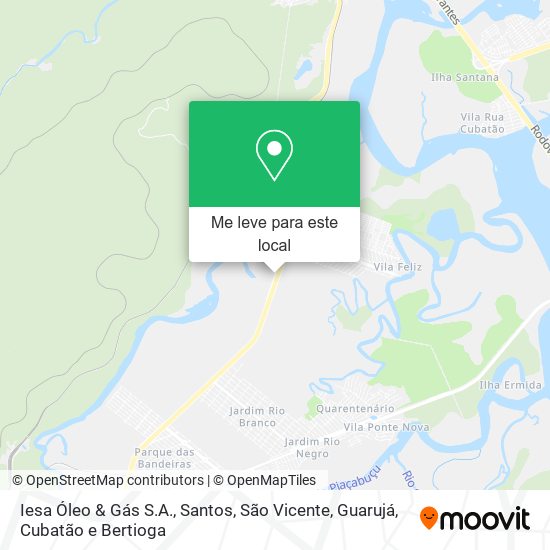 Iesa Óleo & Gás S.A. mapa