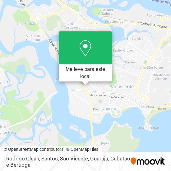 Rodrigo Clean mapa