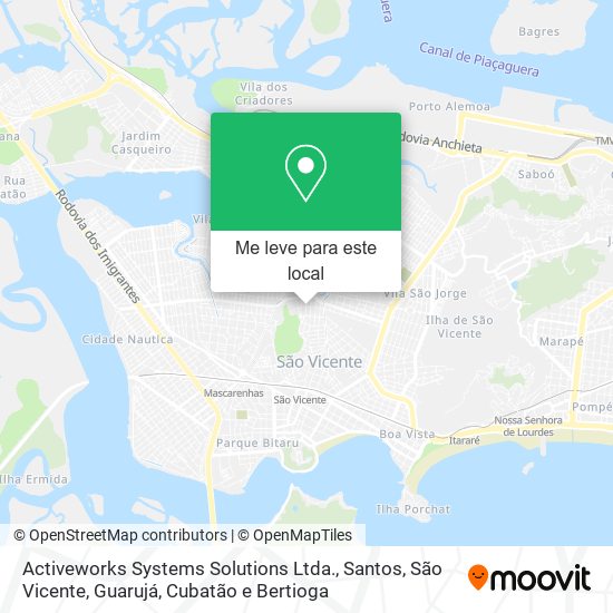 Activeworks Systems Solutions Ltda. mapa