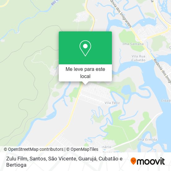 Zulu Film mapa