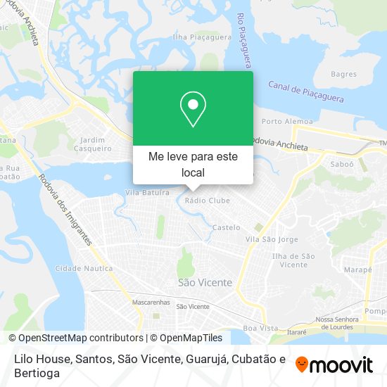 Lilo House mapa