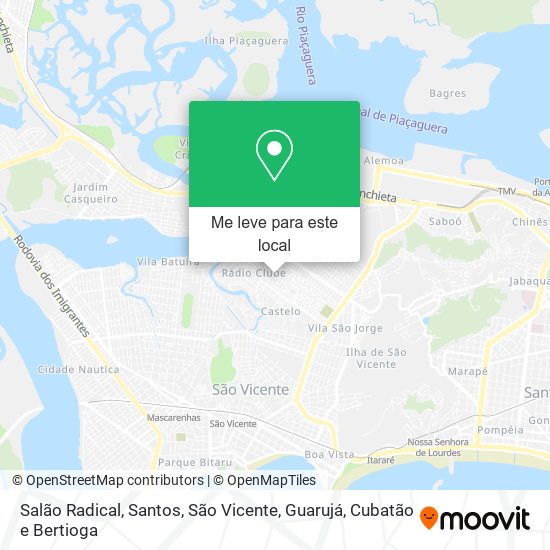 Salão Radical mapa