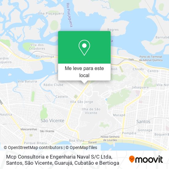 Mcp Consultoria e Engenharia Naval S / C Ltda mapa