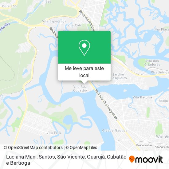 Luciana Mani mapa