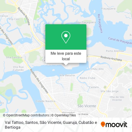 Val Tattoo mapa