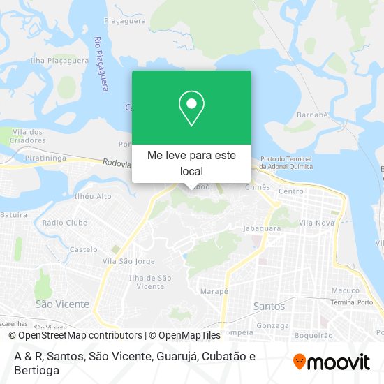 A & R mapa