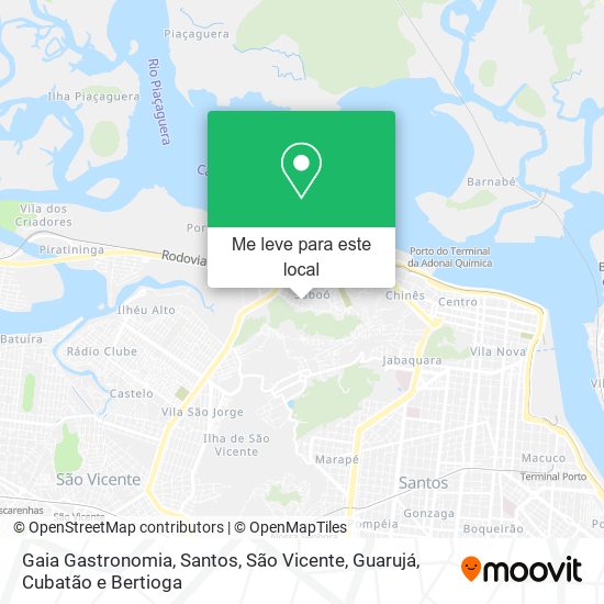 Gaia Gastronomia mapa