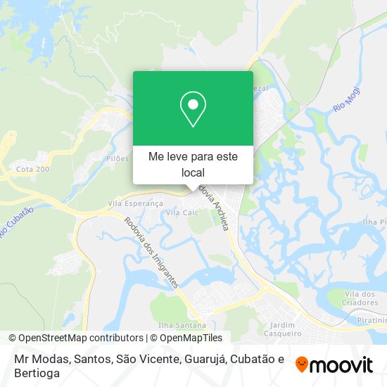 Mr Modas mapa