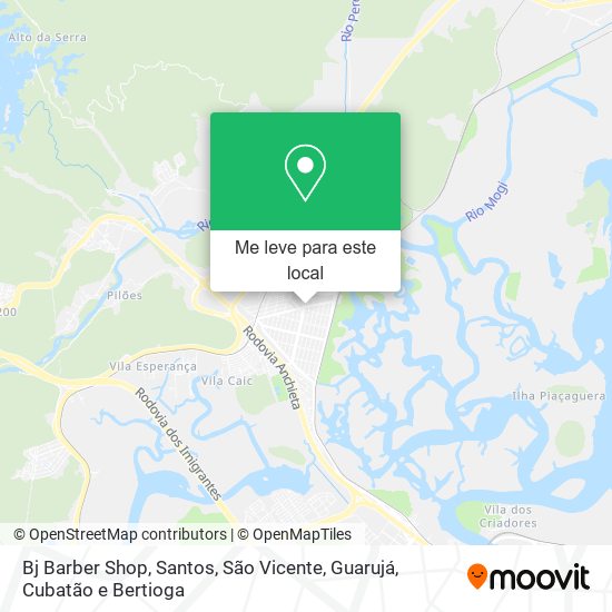 Bj Barber Shop mapa