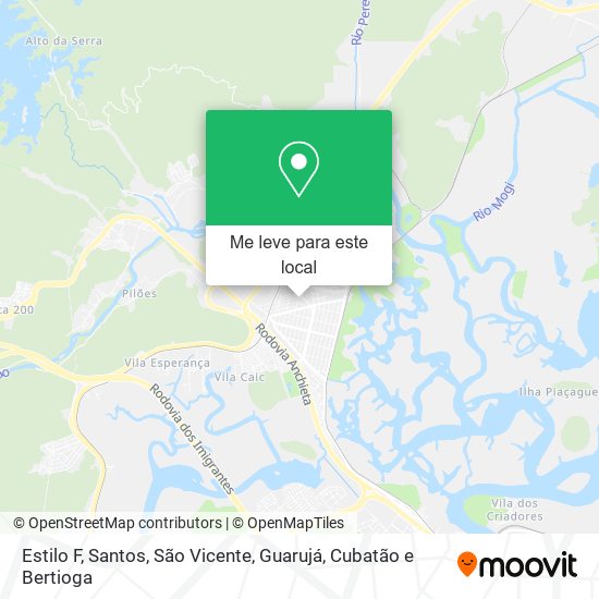 Estilo F mapa