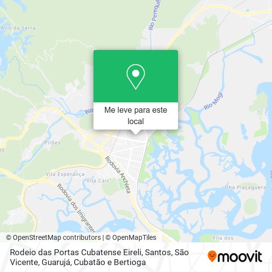 Rodeio das Portas Cubatense Eireli mapa