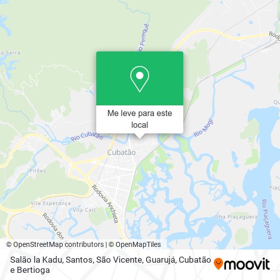 Salão la Kadu mapa