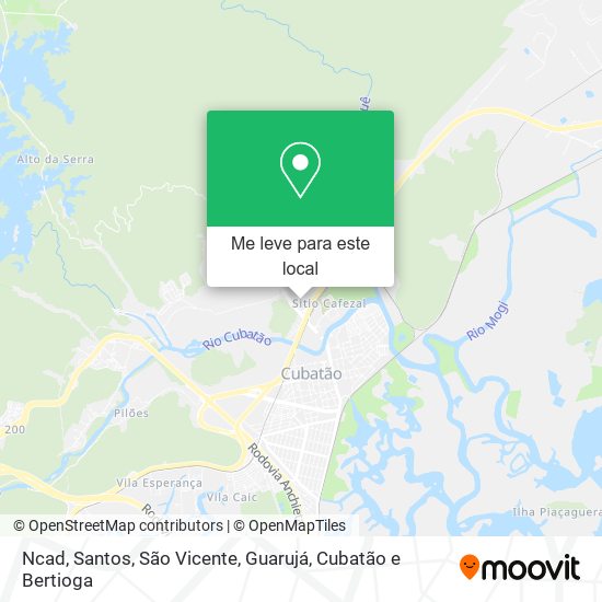 Ncad mapa