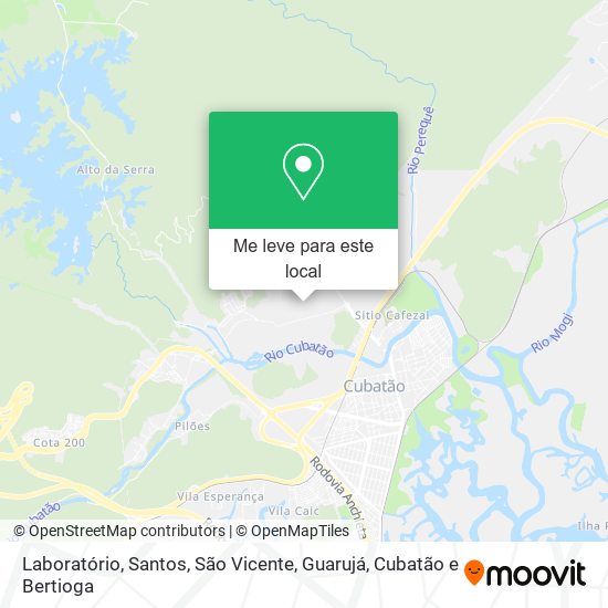 Laboratório mapa