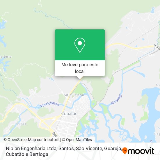 Niplan Engenharia Ltda mapa
