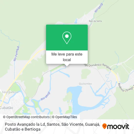 Posto Avançado la Ld mapa