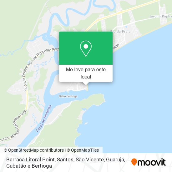 Barraca Litoral Point mapa
