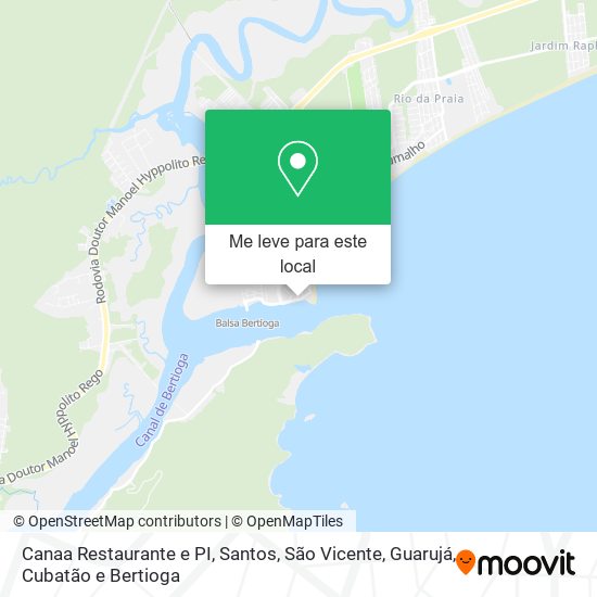 Canaa Restaurante e PI mapa