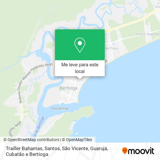Trailler Bahamas mapa