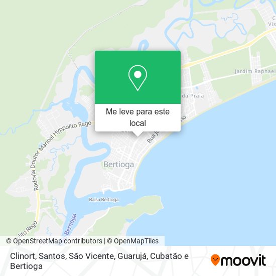 Clinort mapa