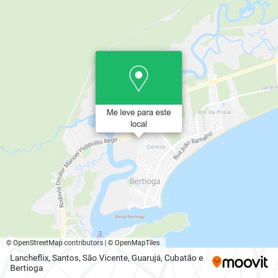 Lancheflix mapa