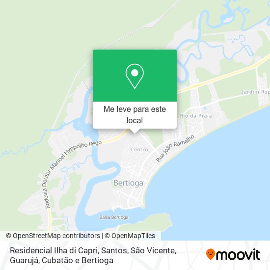 Residencial Ilha di Capri mapa