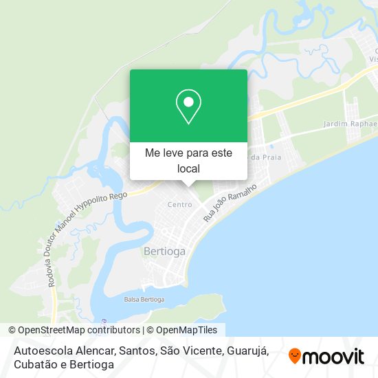 Autoescola Alencar mapa