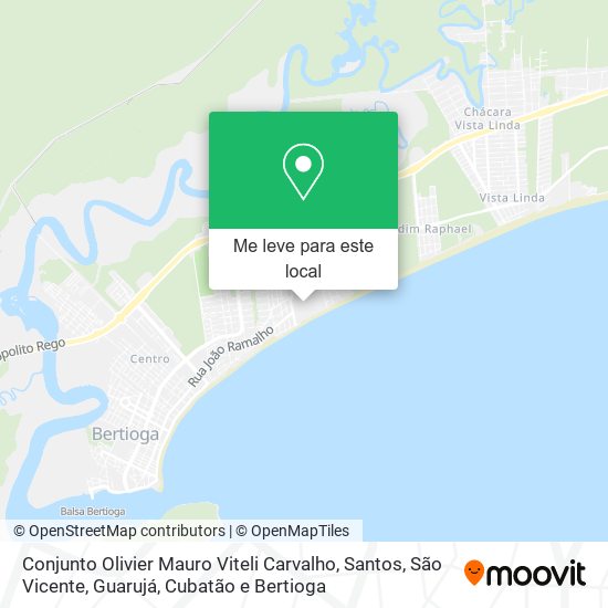 Conjunto Olivier Mauro Viteli Carvalho mapa