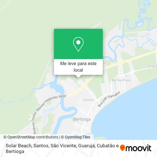 Solar Beach mapa