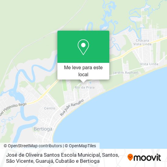 José de Oliveira Santos Escola Municipal mapa