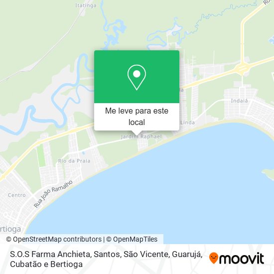 S.O.S Farma Anchieta mapa