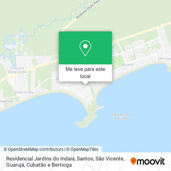 Residencial Jardins do Indaiá mapa
