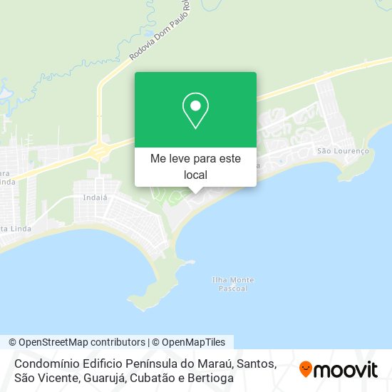 Condomínio Edificio Península do Maraú mapa
