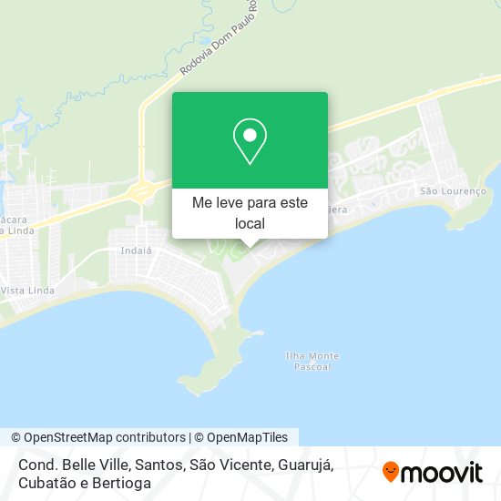 Cond. Belle Ville mapa