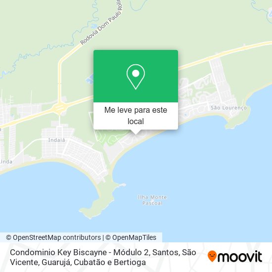 Condominio Key Biscayne - Módulo 2 mapa