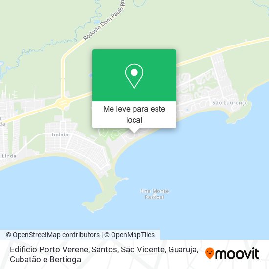 Edificio Porto Verene mapa