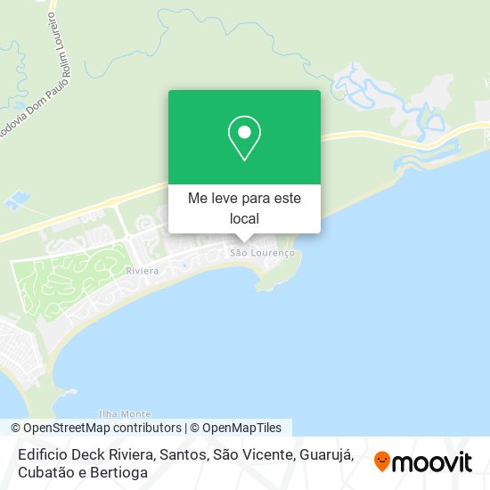 Edificio Deck Riviera mapa