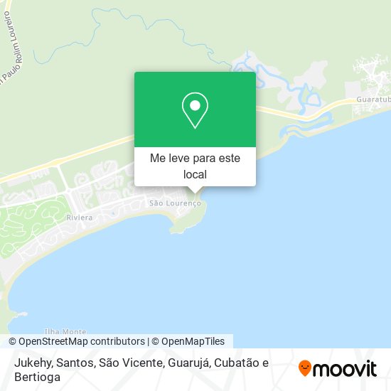 Jukehy mapa