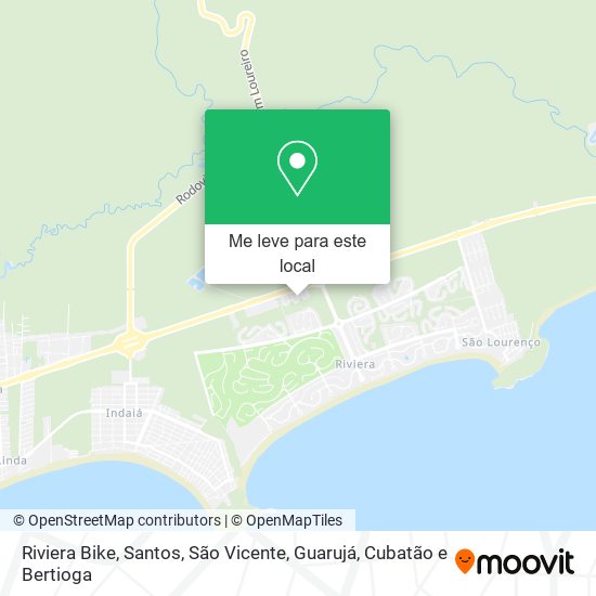 Riviera Bike mapa