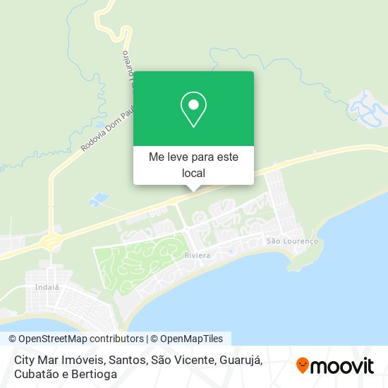 City Mar Imóveis mapa