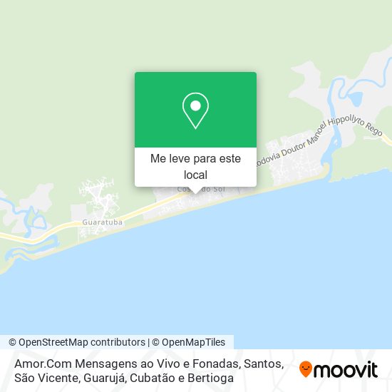 Amor.Com Mensagens ao Vivo e Fonadas mapa