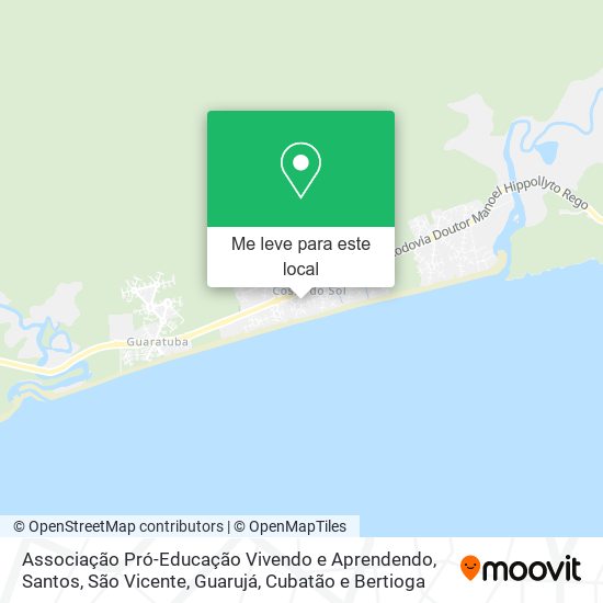 Associação Pró-Educação Vivendo e Aprendendo mapa