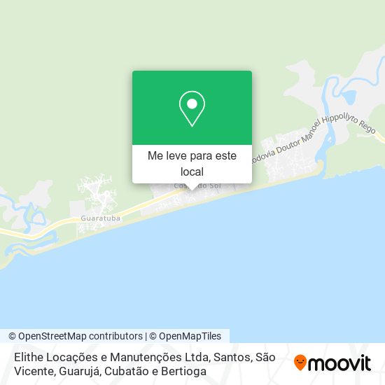 Elithe Locações e Manutenções Ltda mapa