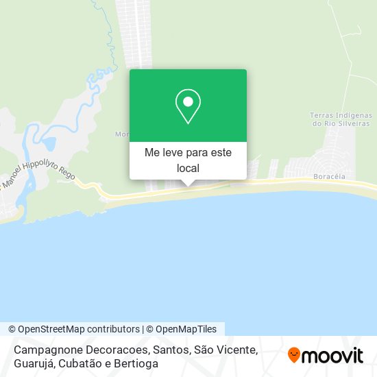 Campagnone Decoracoes mapa