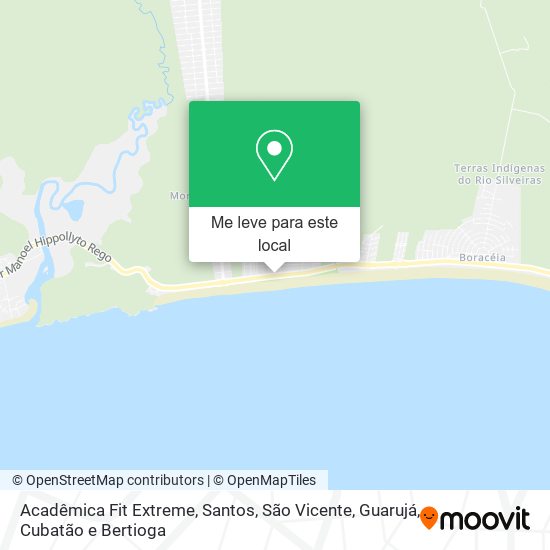 Acadêmica Fit Extreme mapa