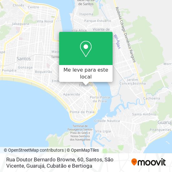 Rua Doutor Bernardo Browne, 60 mapa