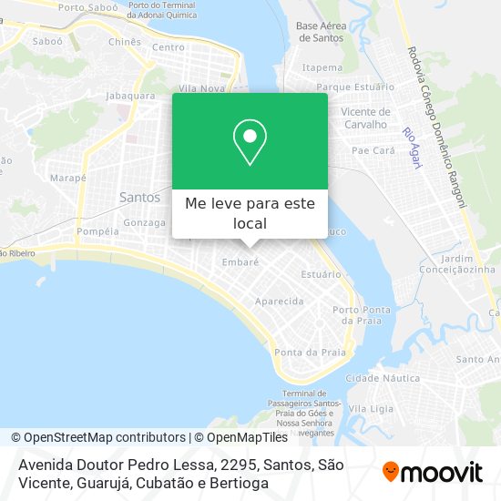 Avenida Doutor Pedro Lessa, 2295 mapa